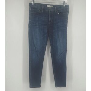 Banana Republic NEW High Rise Skinny Jeans 27 Premium Denim Stretch Medium Wash